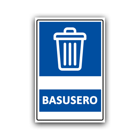 Señalética "BASURERO"