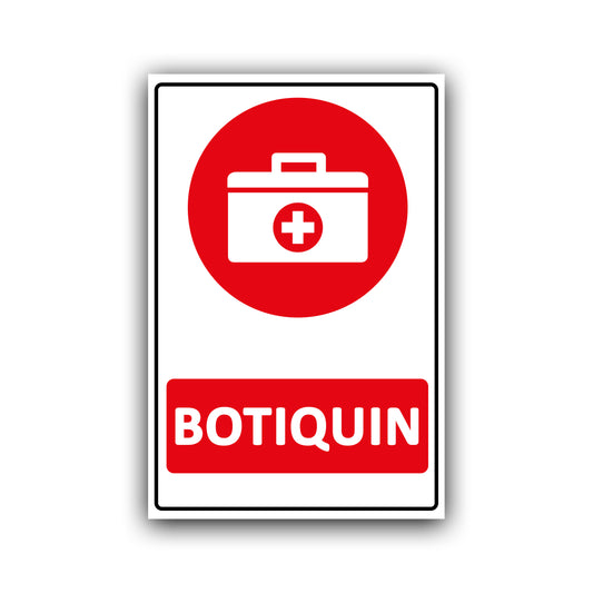 Señalética "BOTIQUIN"