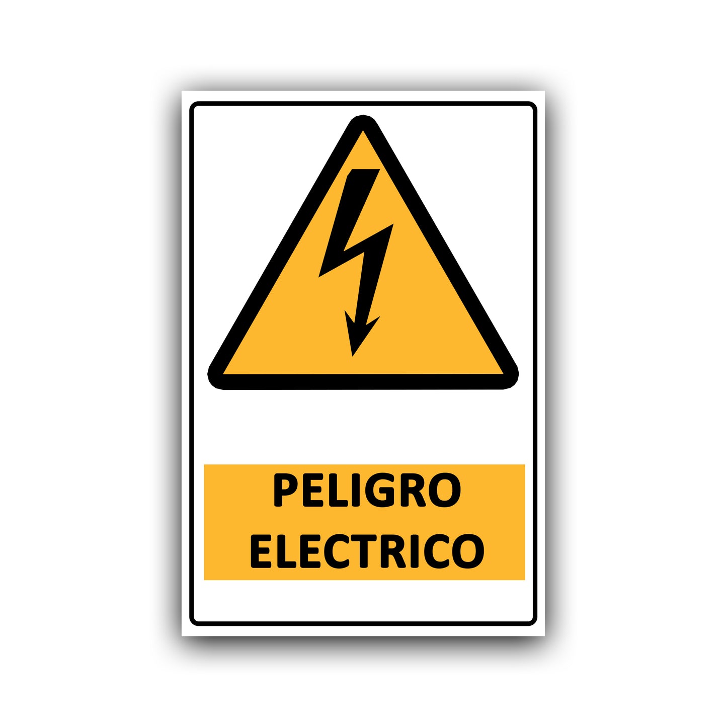 Señalética "PELIGRO ELECTRICO"